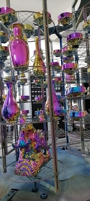 उच्च दक्षता स्टेनलेस स्टील फर्नीचर धातु पीवीडी कोटिंग उपकरण
