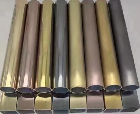 स्वचालित पीवीडी स्टेनलेस स्टील गोल्ड कोटिंग मशीन प्रयुक्त सेकंड हैंड पीवीडी वैक्यूम कोटिंग मशीन