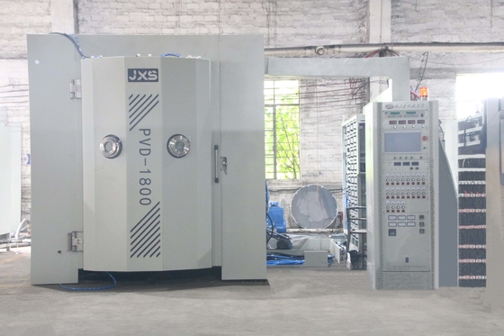 फर्नीचर के लिए एकल फ्रंट डोर फुल ऑटो स्टेनलेस स्टील Inox PVD कोटिंग मशीन