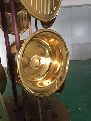 उच्च स्थायित्व वर्टिकल फ्रंट डोर स्टेनलेस स्टील शीट पीवीडी कोटिंग मशीन