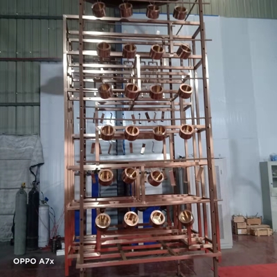 बहु आर्क आयन टाइटेनियम कोटिंग मशीन स्टेनलेस स्टील दरवाजा हैंडल लॉक पाइप ट्यूब के लिए