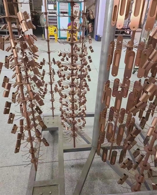 उच्च दक्षता हार्डवेयर टाइटेनियम सोना गुलाब सोना काला रंग पीवीडी कैथोडिक आर्क जमाव उपकरण