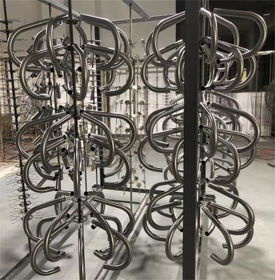 सजावटी बर्तनों के लिए फर्श टाइलें सोना रंग पीवीडी वैक्यूम कोटिंग मशीन / सिरेमिक कोटिंग मशीन