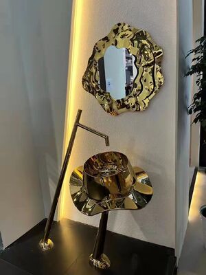 पीवीडी वैक्यूम कोटिंग मशीन, एंटी-फिंगरप्रिंट कोटिंग और सेनेटरी वेयर उत्पादन के लिए फुल ऑटो सिस्टम के साथ