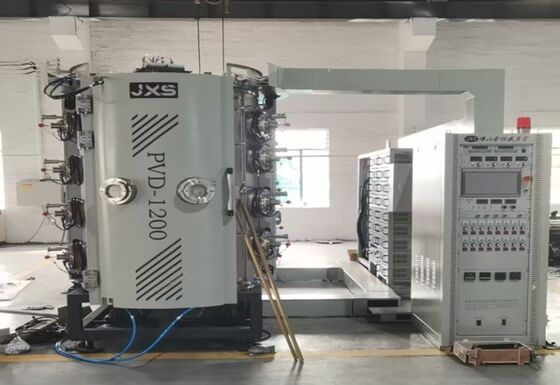 कटलरी पीवीडी कोटिंग मशीन फुल ऑटो ऑपरेशन के साथ बहु रंगीन गोल्ड रोज गोल्ड ब्लैक प्लेटिंग टेबलवेयर उत्पादन के लिए