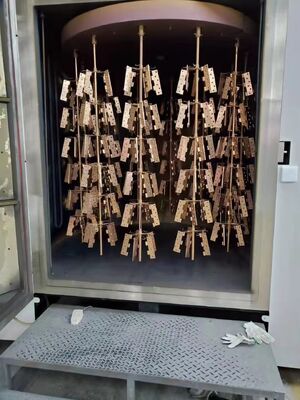 पीवीडी वैक्यूम कोटिंग मशीन एंटी-कोरोशन कोटिंग के साथ उच्च पहनने प्रतिरोध और लॉक भागों के लिए पूर्ण ऑटो नियंत्रण प्रणाली