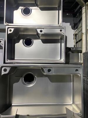 Stainless Steel Sink PVD Vacuum Plating Machine with Food-Safe Corrosion-Resistant Coating and Full Auto Control
