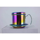 स्टेनलेस स्टील कप चायदानी सजावटी PVD वैक्यूम कोटिंग मशीन काले इंद्रधनुष गुलाब गोल्ड रंग के लिए