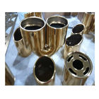 उच्च क्षमता स्टेनलेस स्टील निकास पाइप गोल्डन इंद्रधनुष रंग PVD वैक्यूम कोटिंग उपकरण Foshan JXS में