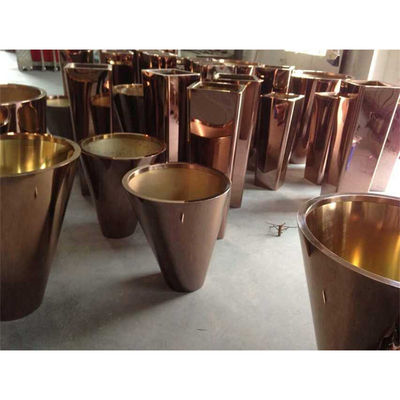 गुलाबी सोने की पीवीडी वैक्यूम कोटिंग मशीन