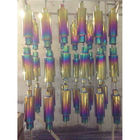 आसान ऑपरेशन स्टेनलेस स्टील एसएस पार्ट्स इंद्रधनुष रंग पीवीडी वैक्यूम कोटिंग मशीन