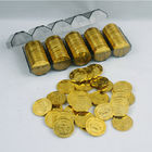 प्लास्टिक पदक सिक्का के लिए उच्च क्षमता सोना वाष्पीकरण वैक्यूम कोटिंग मशीन
