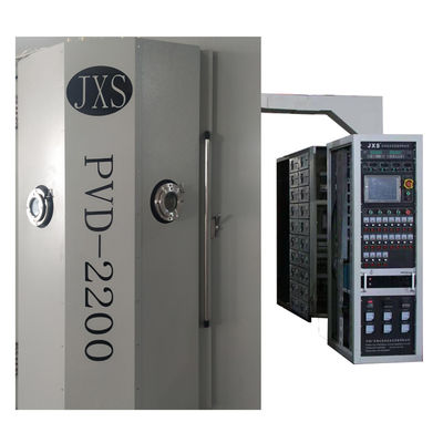 हार्डवेयर डेकोरेटिव कोटिंग के लिए स्टेनलेस स्टील वैक्यूम चैंबर और मल्टी-आर्क आयन प्लेटिंग तकनीक के साथ फुल ऑटो पीवीडी कोटिंग मशीन