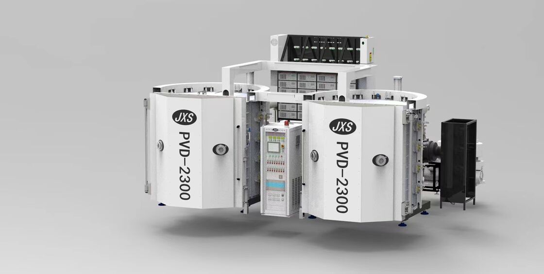 पूर्ण ऑटो पीवीडी वैक्यूम कोटिंग मशीन के लिए सिरेमिक शिल्प के लिए ज्वलंत रंग और उच्च चमक और 1 वर्ष की वारंटी के साथ