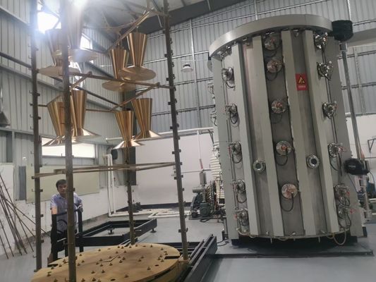 अच्छी कीमत पर्यावरण के अनुकूल अनुकूलित आकार स्टेनलेस स्टील एसएस पार्ट्स वैक्यूम आयन कोटिंग मशीन ऑनलाइन