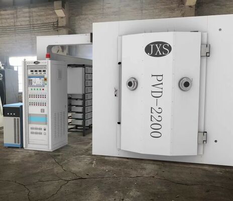 स्थिर कोटिंग और पूर्ण स्वचालित नियंत्रण प्रणाली के साथ उच्च तापमान प्रतिरोधी पीवीडी कोटिंग उपकरण