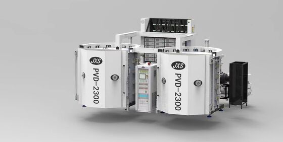 पूर्ण ऑटो पीवीडी वैक्यूम कोटिंग मशीन के लिए सिरेमिक शिल्प के लिए ज्वलंत रंग और उच्च चमक और 1 वर्ष की वारंटी के साथ