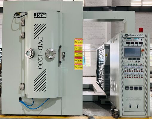 परिशुद्धता लघु हार्डवेयर पीवीडी कोटिंग मशीन समान नाजुक कोटिंग परत और मजबूत आसंजन के साथ कोई छीलने नहीं