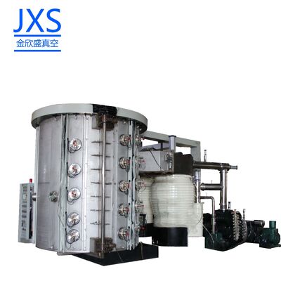 पीवीडी वैक्यूम प्लेटिंग उपकरण, एक समान चमकदार रंग कोटिंग, पूर्ण ऑटो कंट्रोल सिस्टम और 1 साल की वारंटी के साथ