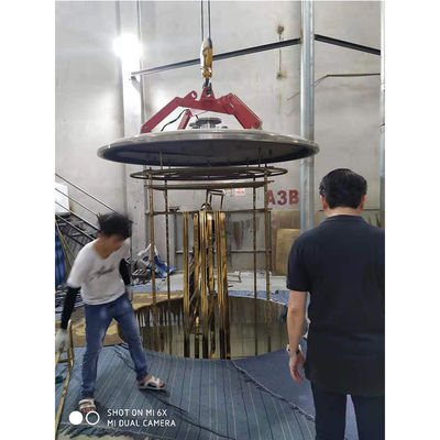 गुणवत्ता बड़ी क्षमता स्टेनलेस स्टील फर्नीचर टेबल चेयर टाइटेनियम गोल्ड PVD वैक्यूम कोटिंग मशीन फैक्टरी