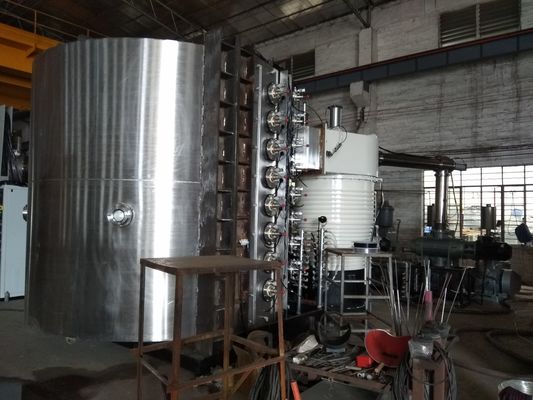 अच्छी कीमत सिरेमिक टाइल वैक्यूम पीवीडी टाइटेनियम नाइट्राइड कोटिंग मशीन ऑनलाइन