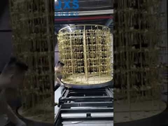 स्टेनलेस स्टील कटलरी गोल्डन पीवीडी मशीन